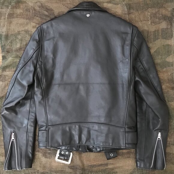 Schott 613 / 7007 One Star Cowhide Double Riders Jacket - Picture 2 of 14
